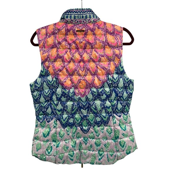Lilly Pulitzer Essie Masterpiece Down Puffer Vest‎ in Gypset Paradise Engineered - Picture 8 of 10